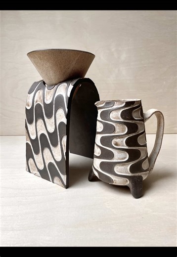 How to Create a Ceramic Coffee Pour Over Set