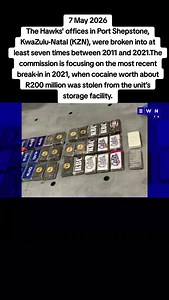 Madlanga Commission: Hawks Office Break-ins & R200M Cocaine Theft