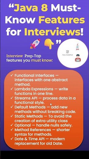Java 8 Features Explained in Simple Way! #Shorts