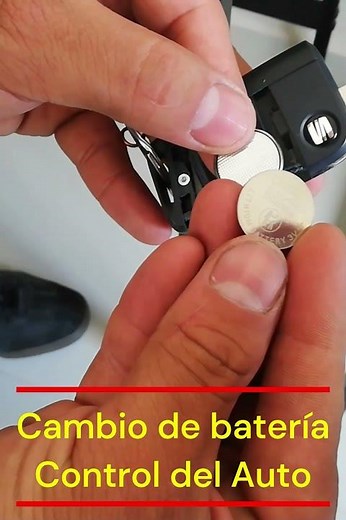 Change the battery in your car's remote #lithiumbattery