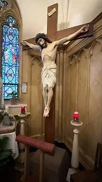 Mother Mary and Lord Jesus Christ at Saint Francis of Assisi Church.