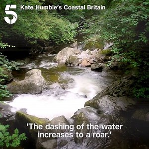 'That's what the romantics really advocated, a place of peace, where you could contemplate and write beautiful poetry.' Kate Humble's Coastal Britain starts tonight at 8pm on Channel 5. | Channel 5