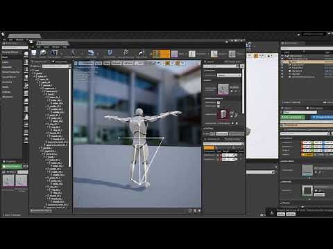 Setting up real-time mocap with Unreal Engine 4 and MVN Animate Pro