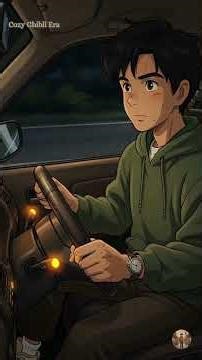 The Cozy Ghibli Night Drive You Didn’t Know You Missed 🌙🚗 #ghiblianimation #ghibli #cozyvideo