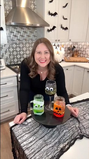 DIY Halloween Lava Lamps 👻🧪 Easy Spooky Science Experiment!