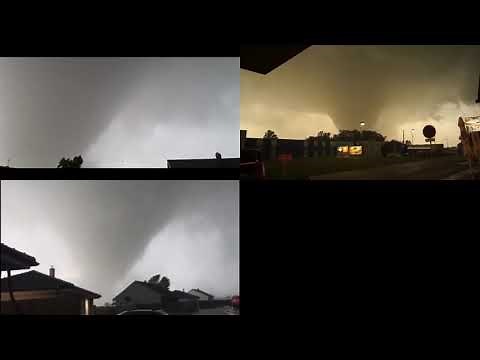 Tornádo na Břeclavsku a Hodonínsku/South Moravia F4 Tornado 2021 (Synced)