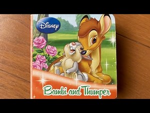 Bambi and Thumper 🐰 tiny board book | World English School Today