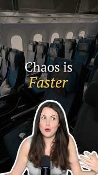 The fastest way to board a plane, and why airlines don't use it