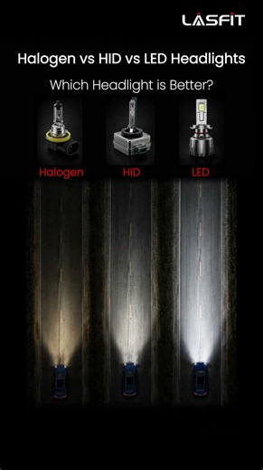 Halogen vs HID vs LED Headlights 💡 What's the Difference?