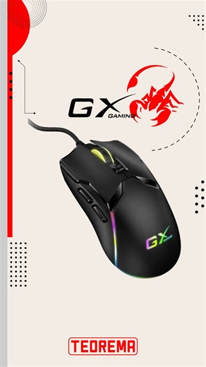 🎮 Prepárate para la acción con el Mouse Genius GX Scorpion M700 Lleva tu rendimiento al siguiente nivel con un diseño creado para quienes buscan velocidad, precisión y personalización en cada movimiento. ✨ Características que te hacen ganar: ⚡ Precisión extrema hasta 7200 DPI: Ajustá la sensibilidad desde 800 hasta 7200 DPI (¡incluso desde 200 con software!) y dominá cada partida con control total. 🎯 6 botones programables con memoria interna: Configurá macros, atajos y perfiles personalizados
