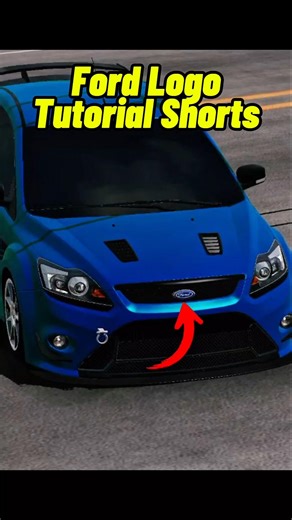 Ford Logo Tutorial Shorts in Car Parking Multiplayer #cpm #getzu