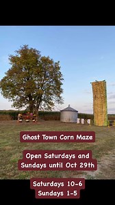 COME SEE US at the Ghost Town Corn Maze days!🌽🎃 | Ghost Town Findlay, Ohio