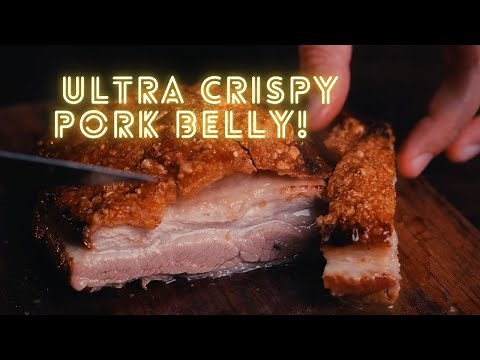 Best Pork Belly Ever (Amazing Crackling) - How To Cook Pork Belly