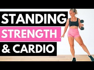 Standing Strength & Cardio Workout | Sculpt & Sweat with Weights