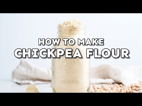 How To Make Chickpea Flour (5 Minute Recipe!)
