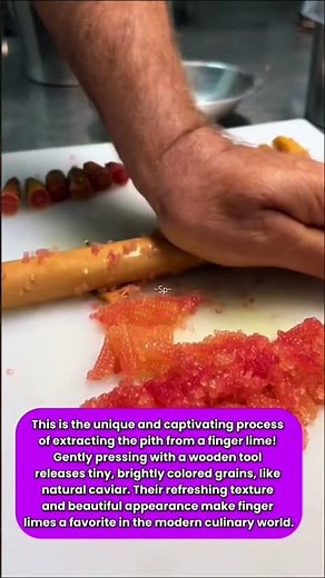 The Fresh Sensation of Finger Lime, the Unique Caviar Citrus!