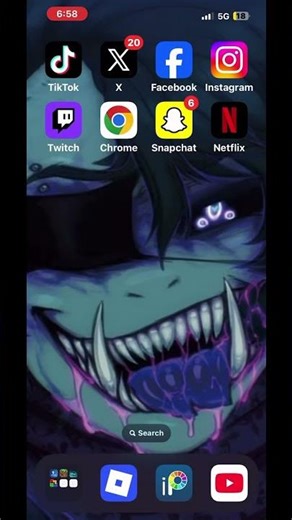 My lock screen vs my Home Screen: