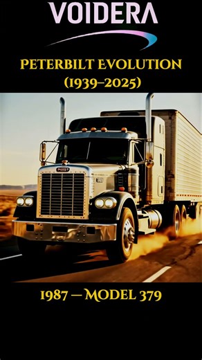 Peterbilt Evolution (1939–2025) #peterbilt #americantruck #evolution
