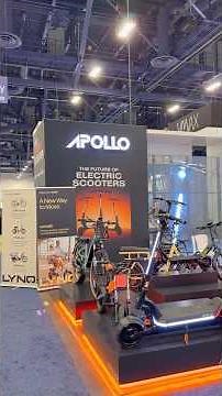 Apollo's Surprise E-Bike Reveal at CES #CES #ApolloScooters #EBike
