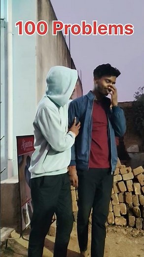 99 Problems already hear and 100 Problem ( my friend ) coming 😔😁😂 funny comedy #shorts #funny