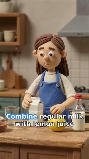 Buttermilk SOS: Quick & Easy Substitute!