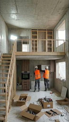 Incredible Luxury Loft Transformation Time-lapse | Concrete to Dream Home | Step-by-Step Build