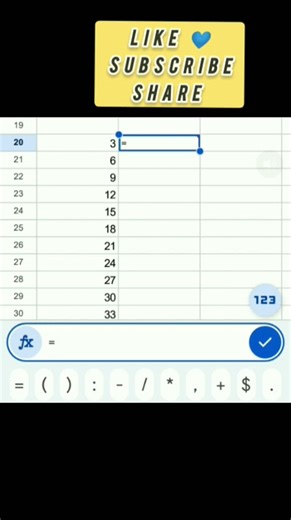 excel in mobile 📲 #excel #shorts #exceltips #exceltricks