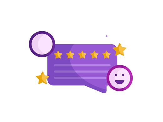 Customer Positive Review Animation