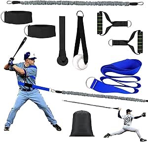 Core & Hip Belt Resistance Band for Baseball & Softball Training
