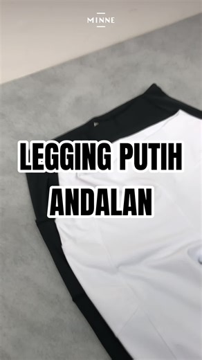 Legging Putih Tebal & Ga Terawang ✨👌🏼