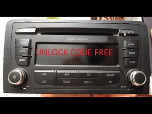 BOSCH Audi AB-2 Europa concert Radio - Safe mode - Unlock Code