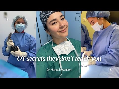 Operating theater tips every medical student should know 🩺😷