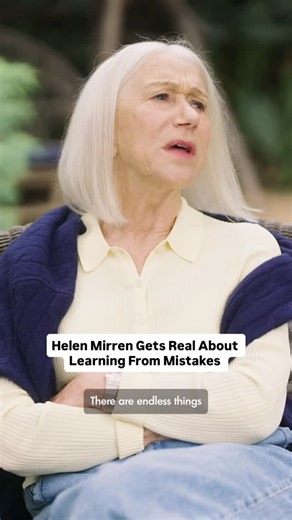 134K views · 273 reactions | #HelenMirren opens up about making mistakes, learning from them, and moving forward—one day at a time. Watch the full special in our bio link. | People | Facebook