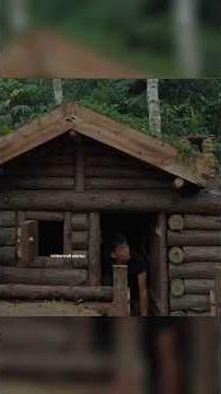 Building a Beautiful Log Cabin in the Forest | Traditional Timber Craftsmanship Full Build #usa