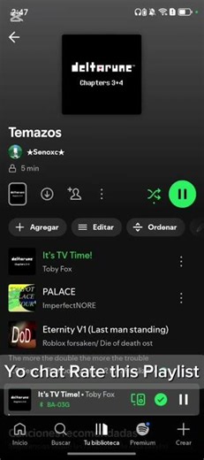 Playlist Moment- #deltarune