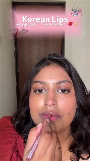 Korean Lips in 3 Products? 💋 My Go-To Lip Combo #bhavikaagarwal