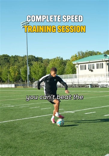 Complete speed training session w/ @VKTRY Gear #Soccer #training #football #soccertiktok #footy