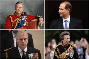 The names and ages of all Queen Elizabeth II’s children - including King Charles III