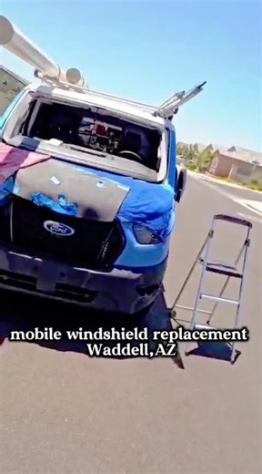 2024 Ford Transit Windshield Replacement & ADAS Calibration | Waddell AZ