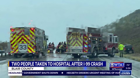 I-99 lane restriction lifted after multi-vehicle crash