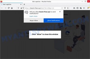 How to remove Boom-free.xyz pop-ups (Virus removal guide)
