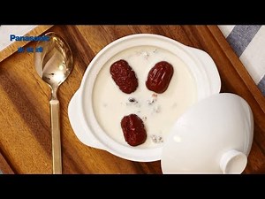 Panasonic 蒸氣焗爐 NU-SC300B - 鮮奶燉桃膠