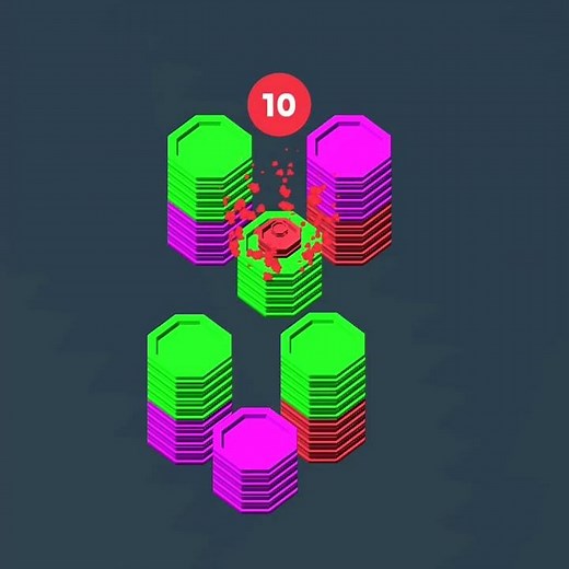 Hexa Stack: Color Sort Puzzle S_15