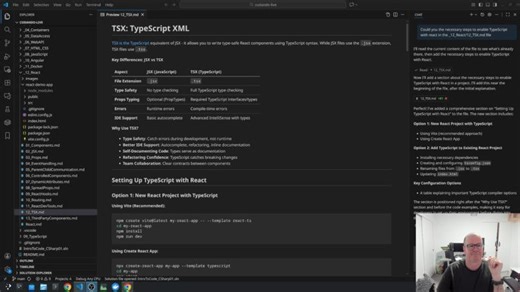 Aula 379: React - TSX (TypeScript XML) | Jose Santos