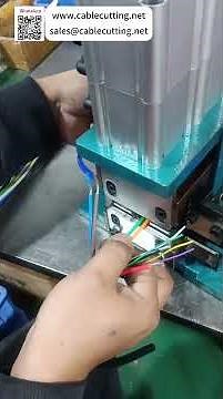 Model 4F Wire Stripping Machine With Side Cutter For Various Core Sheaths and 30mm Cutting