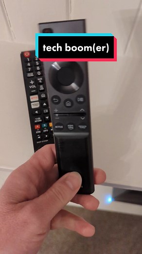 Samsung TV Remotes: One for You, One for Your Parents