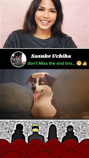 Naruto squad reaction on girl x dog😁😁😁