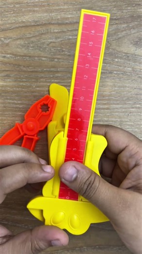 Toy Tools Set 🛠️ Cutter, Pliers & Ruler in action! #shorts