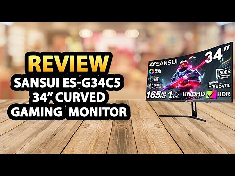 Sansui ES-G34C5 34 Inch Curved Gaming Monitor ✅ Review