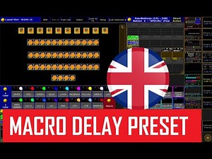 MACRO DELAY PRESET (COLORs) PART 3 grandMA2 (ENGLISH VERSION)